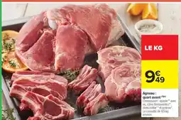 Carrefour Market Agneau quart avant offre