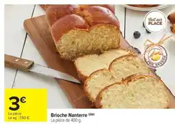 Carrefour Market Brioche Nanterre offre