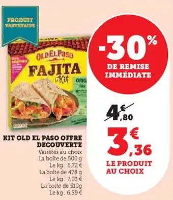 Hyper U Kit old el paso offre decouverte offre