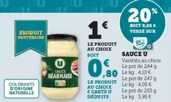 Hyper U Sauce u offre