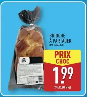 ALDI BRIOCHE A PARTAGER offre