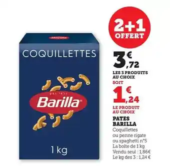 Maximarché Barilla - pates offre