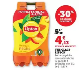 Maximarché Lipton - the glace offre