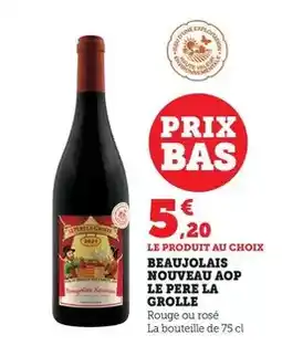 Maximarché Beaujolais nouveau aop offre