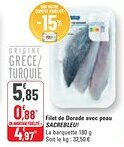 G20 Filet de dorade avec peau sacrebleu offre