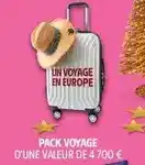 Intermarché Express Pack voyage d'une valeur offre