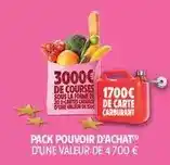 Intermarché Express Pack pouvoir d'achat offre