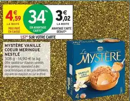 Intermarché Express Nestlé - mystère vanille coeur meringue offre