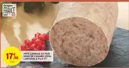 Intermarché Lartigue & fils pâté landais au foie gras de canard (20%) offre