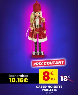 Stokomani Casse-noisette pailleté offre