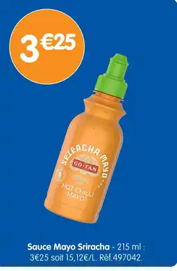 b&m Sauce mayo sriracha offre