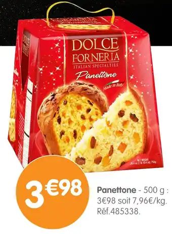 b&m Panettone offre