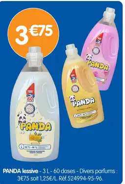 b&m Panda lessive liquide marseille offre