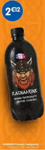 b&m Ragnadrink boisson énergisante offre