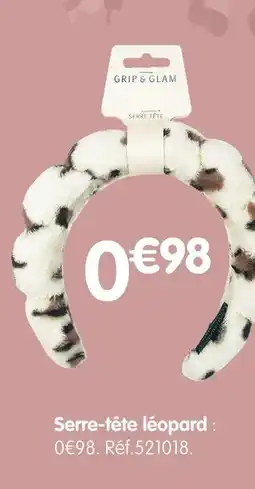 b&m Serre-tête léopard offre