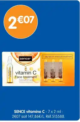 b&m Sence vitamine c offre