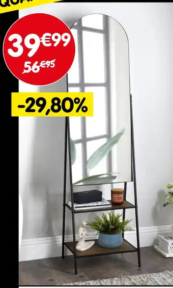 b&m Étagère miroir offre