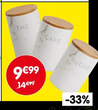b&m Lot de 3 pots de conservation offre