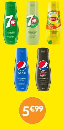 b&m 7up sodastream concentré citron lime & bubbles offre