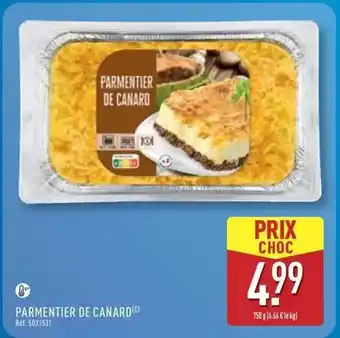 ALDI Parmentier - de canard offre