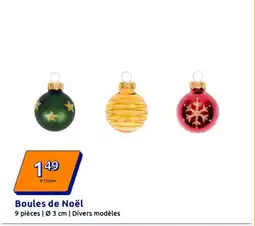 Action Boules de noël offre
