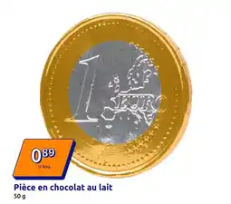 Action Pièce en chocolat au lait offre