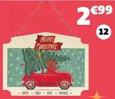 Gifi Merry christmas offre