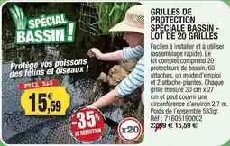 Outiror Ww - grilles de protection speciale bassin offre