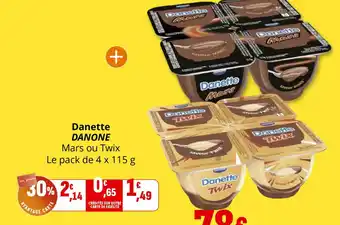 Coccinelle Supermarché DANONE Danette offre