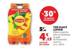 Hyper U The glace lipton offre