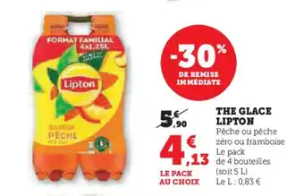 Hyper U The glace lipton offre