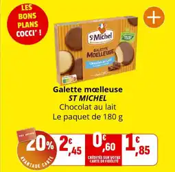 Coccinelle Supermarché ST MICHEL Galette moelleuse offre