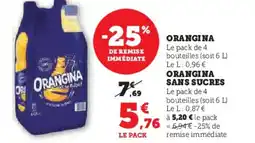 Hyper U Orangina offre