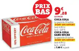 Hyper U Coca-Cola offre