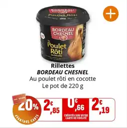 Coccinelle Supermarché BORDEAU CHESNEL Rillettes offre