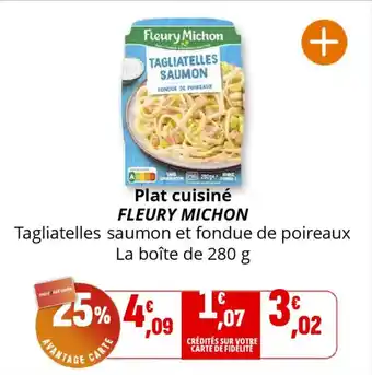 Coccinelle Supermarché FLEURY MICHON Plat cuisiné offre