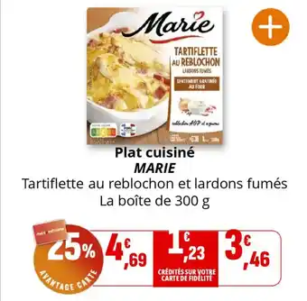 Coccinelle Supermarché MARIE Plat cuisiné offre