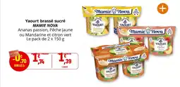 Coccinelle Supermarché MAMIE NOVA Yaourt brassé sucré offre