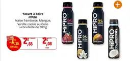 Coccinelle Supermarché HIPRO Yaourt à boire offre