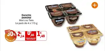 Coccinelle Supermarché DANONE Danette offre