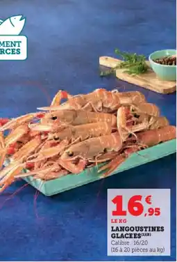Hyper U Langoustines glacees offre