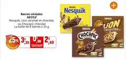 Coccinelle Supermarché NESTLÉ Barres céréales offre
