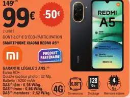 E.Leclerc Smartphone xiaomi redmi a5 offre