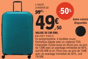 E.Leclerc Valise offre