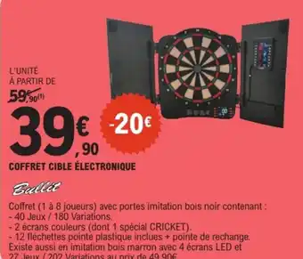 E.Leclerc Coffret cible électronique offre