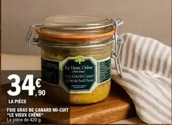 E.Leclerc Express Chêne - foie gras de canard mi-cuit offre