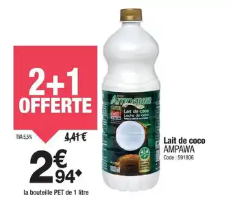 Promocash AMPAWA Lait de coco offre