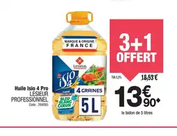 Promocash LESIEUR PROFESSIONNEL Huile Isio 4 Pro offre