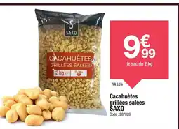Promocash SAXO Cacahuètes grillées salées offre