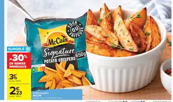 Carrefour Market MCCAIN Potato surgelés offre